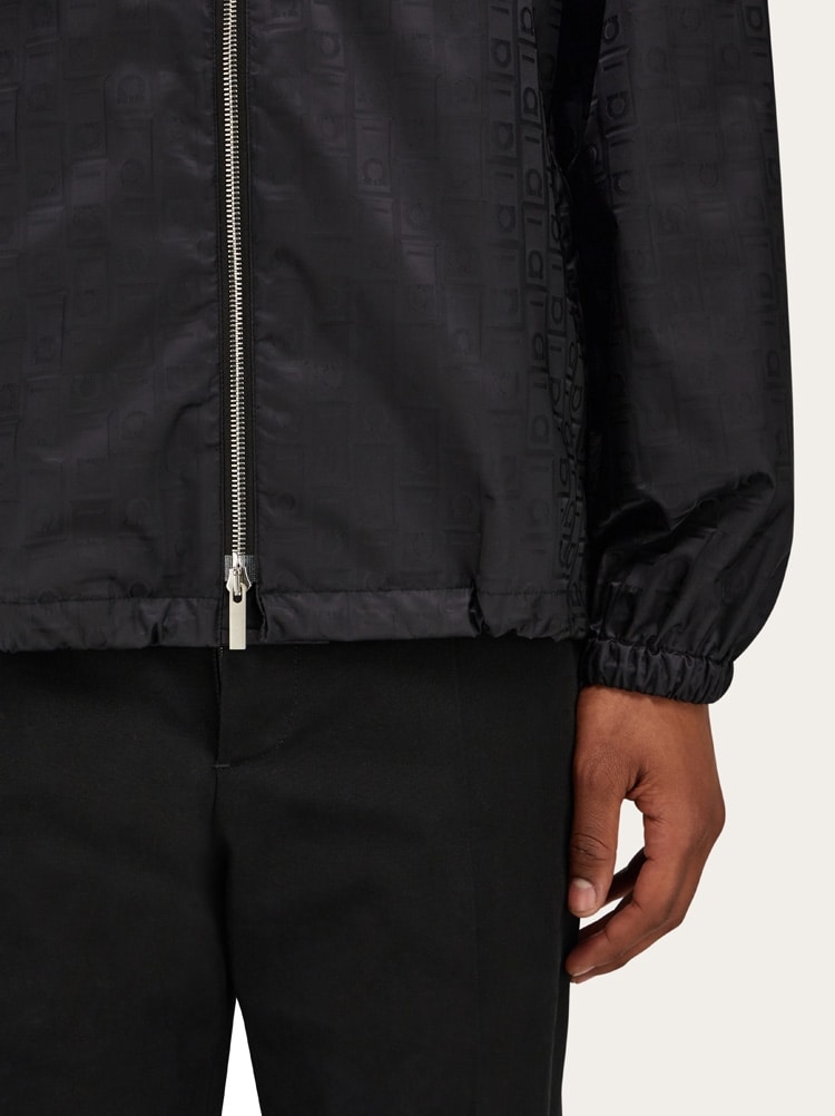 Windbreaker with Ferragamo Monogram Gallery image 5