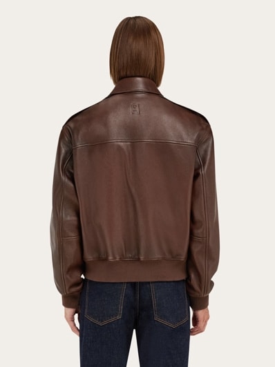 Leather blouson - Men | Ferragamo
