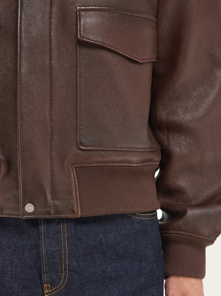 Blouson in pelle Gallery image 6