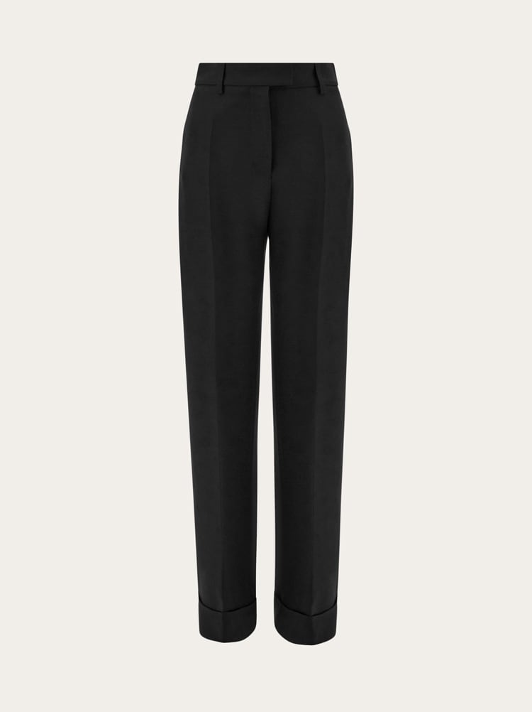 Pantalone con risvolto Gallery image 1