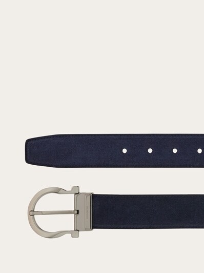 【関税&送料込】Ferragamo Cintura Gancini FERRAGAMO Gancini Buckle Cut-to-Size Reversible Belt | Saks