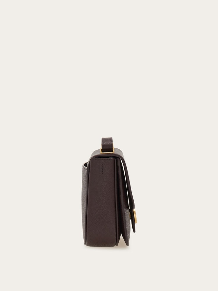 Double Gancini North-South crossbody bag Gallery image 3