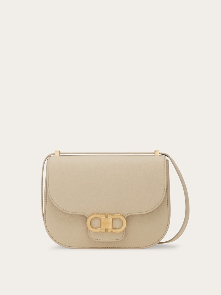 Double Gancini North-South crossbody bag Gallery image 1