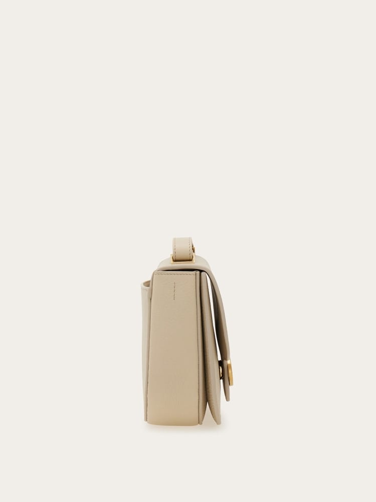 Double Gancini North-South crossbody bag Gallery image 3