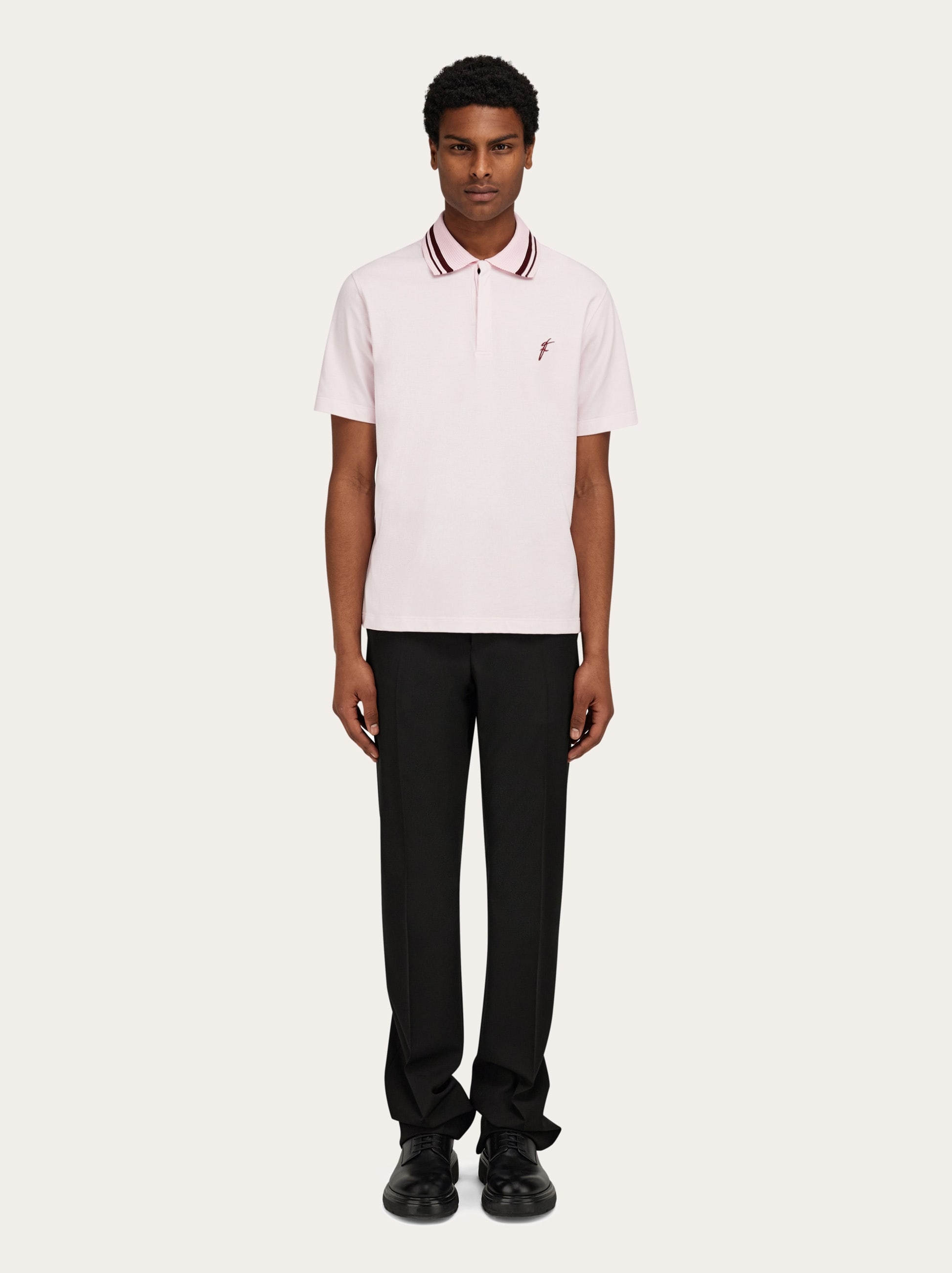 Organic cotton polo shirt - Men | Ferragamo