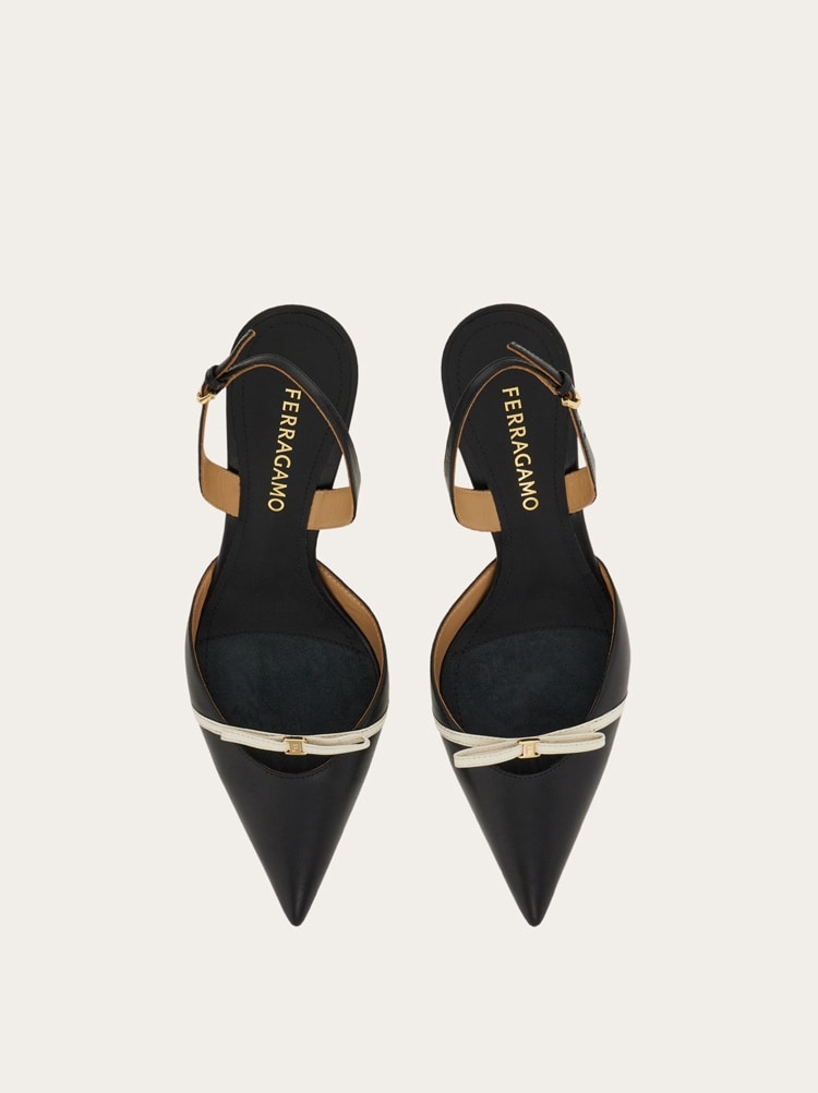 最終値下げ！Salvatore Ferragamo スリングバックヒール ガンチーニ サンダル - ウィメンズ | Ferragamo