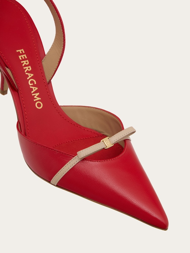 Mini bow slingback Gallery image 5