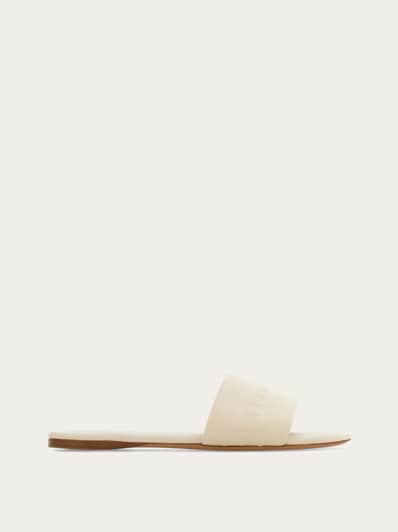 Slide with logo - Women | Ferragamo