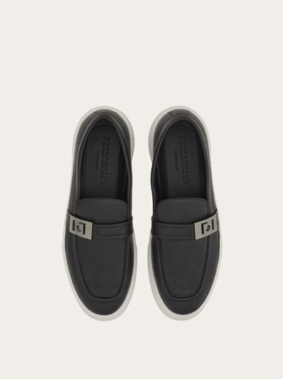 フェラガモ ブラック スリッポン スリッポン スニーカー - メンズ | Ferragamo