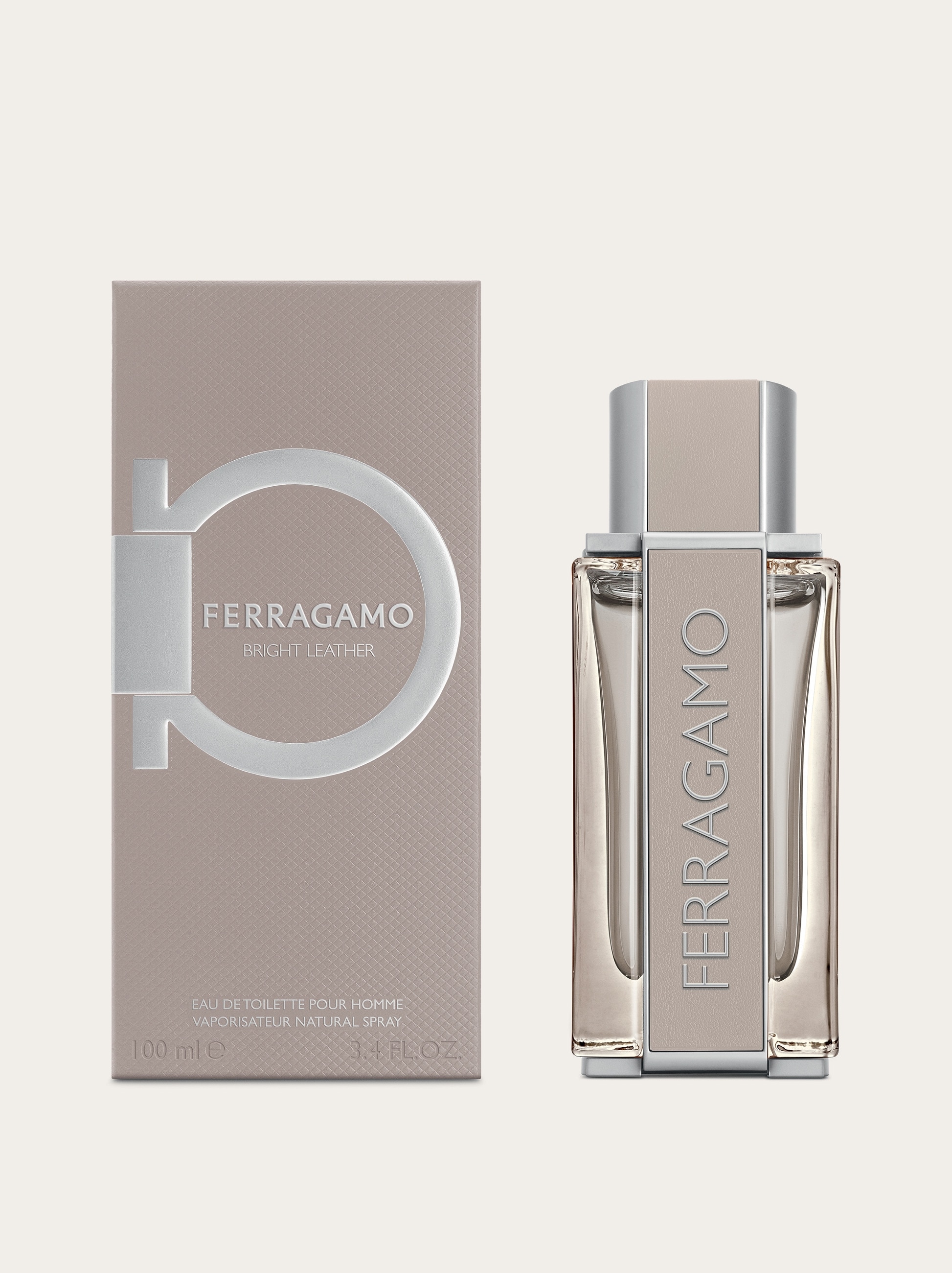 Ferragamo Bright Leather EDT 3.4 fl. Oz. Men Ferragamo