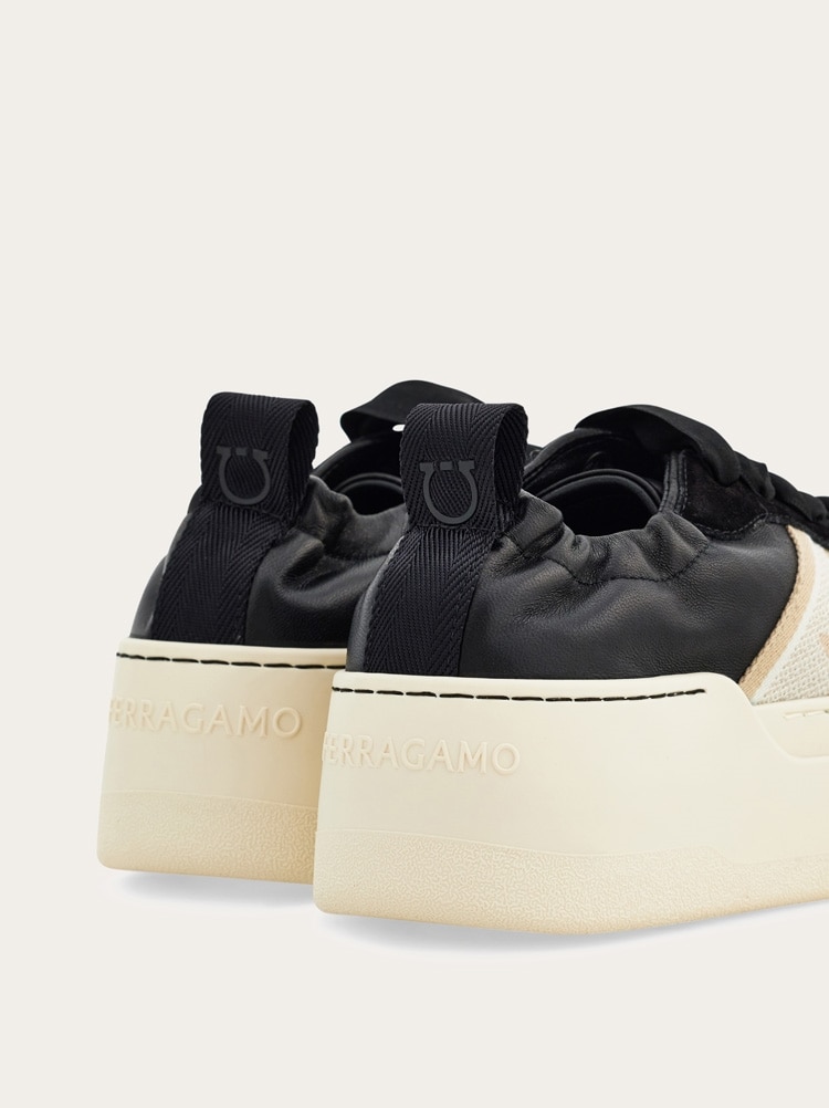 美品✨Salvatore Ferragamo ウエッジソール ヴァラ 23.5 ヴァラ - ウィメンズ | Ferragamo
