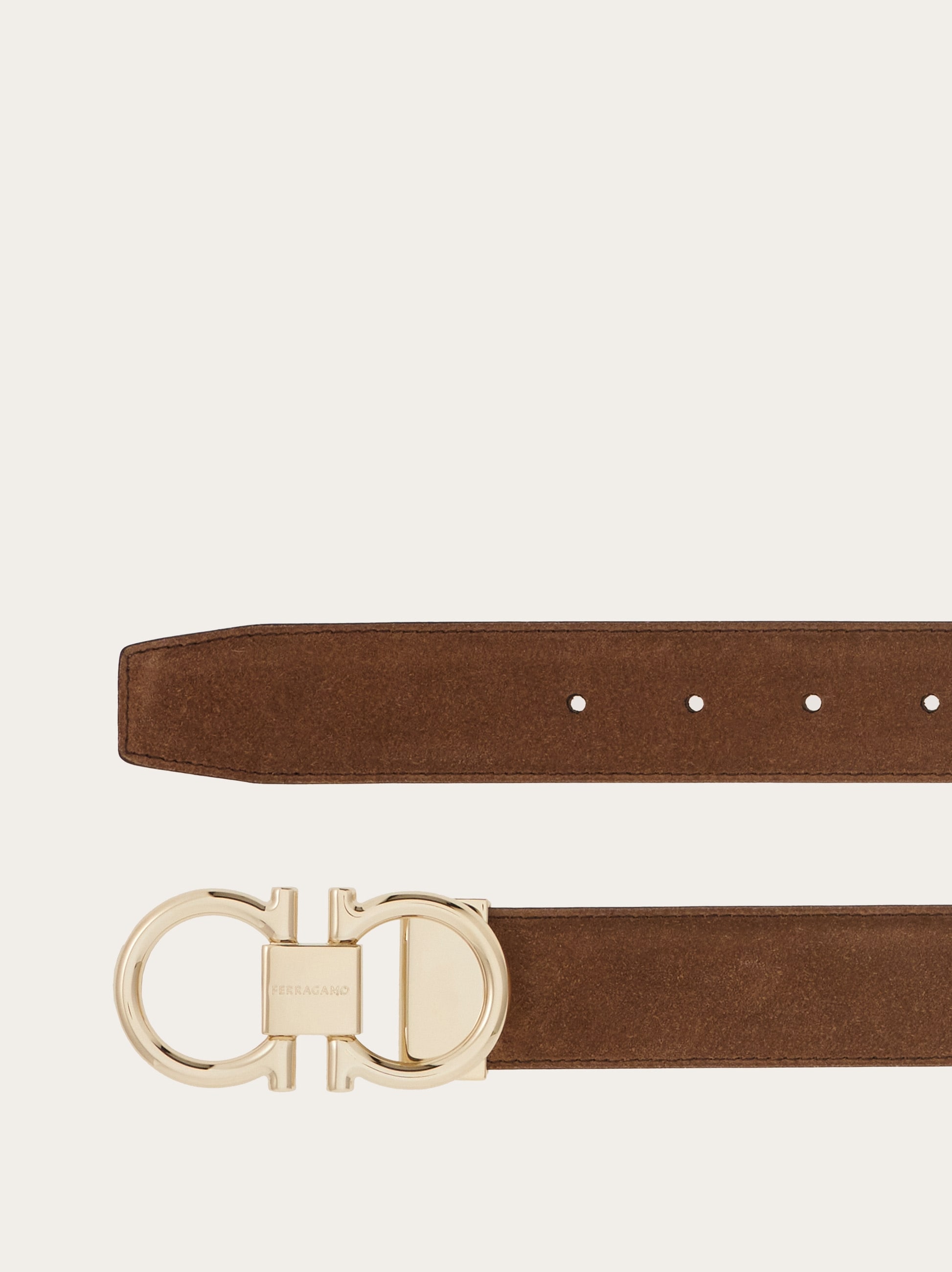 Adjustable Gancini belt - Men | Ferragamo