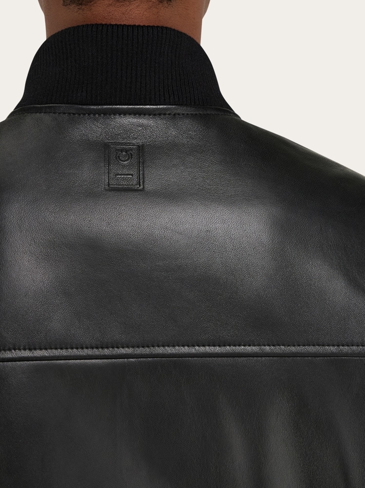 Bomber jacket in nappa leather Gallery image 6