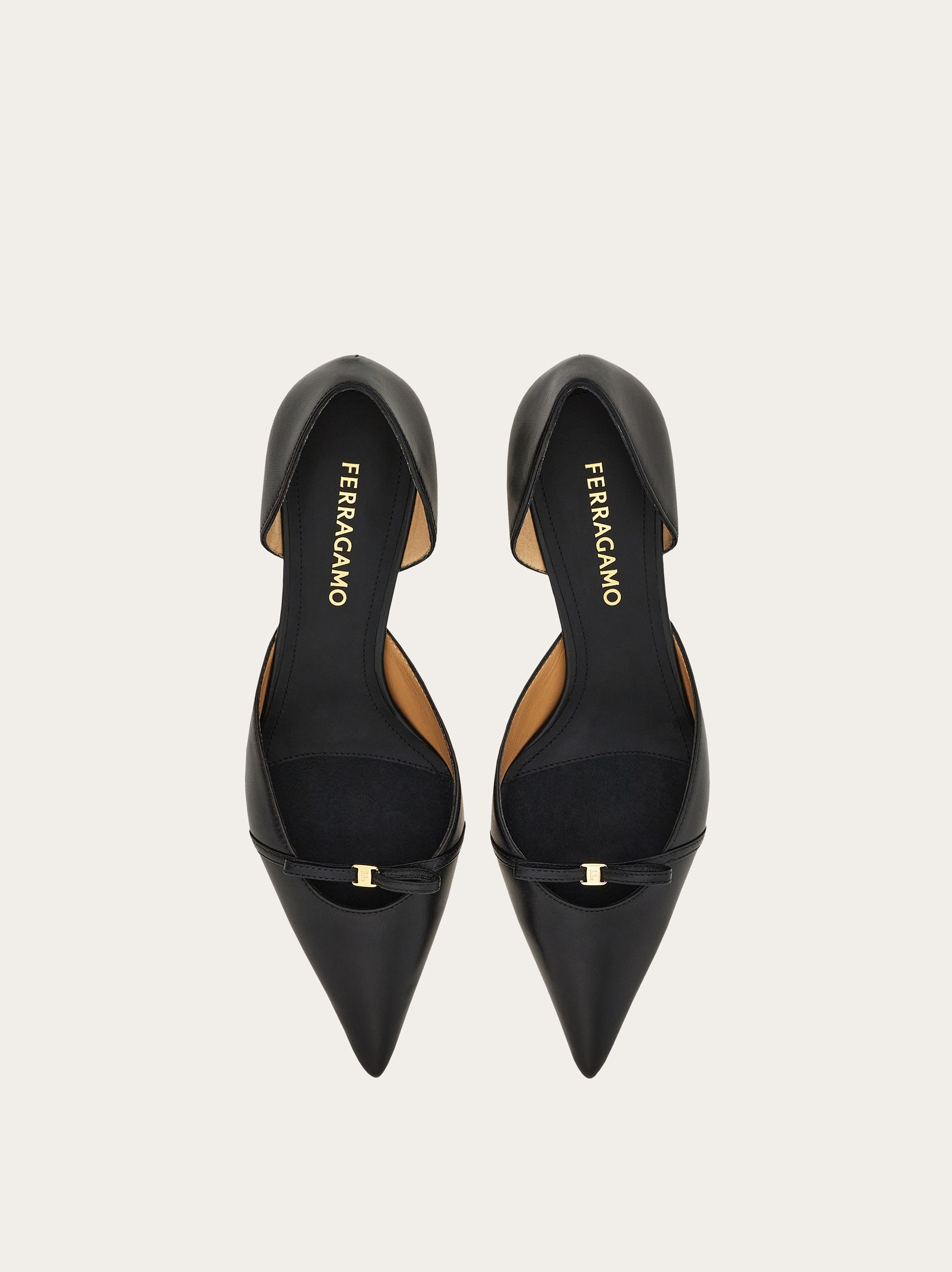 미니 보우 미들 힐 펌프스 - 여성 | Ferragamo