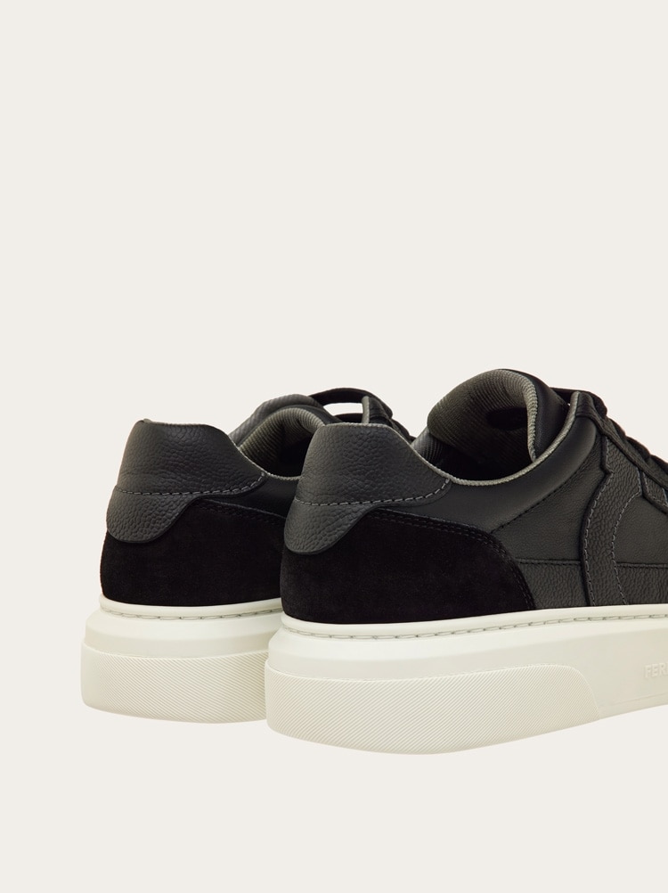 Low-top sneaker with Gancini detail Gallery image 4