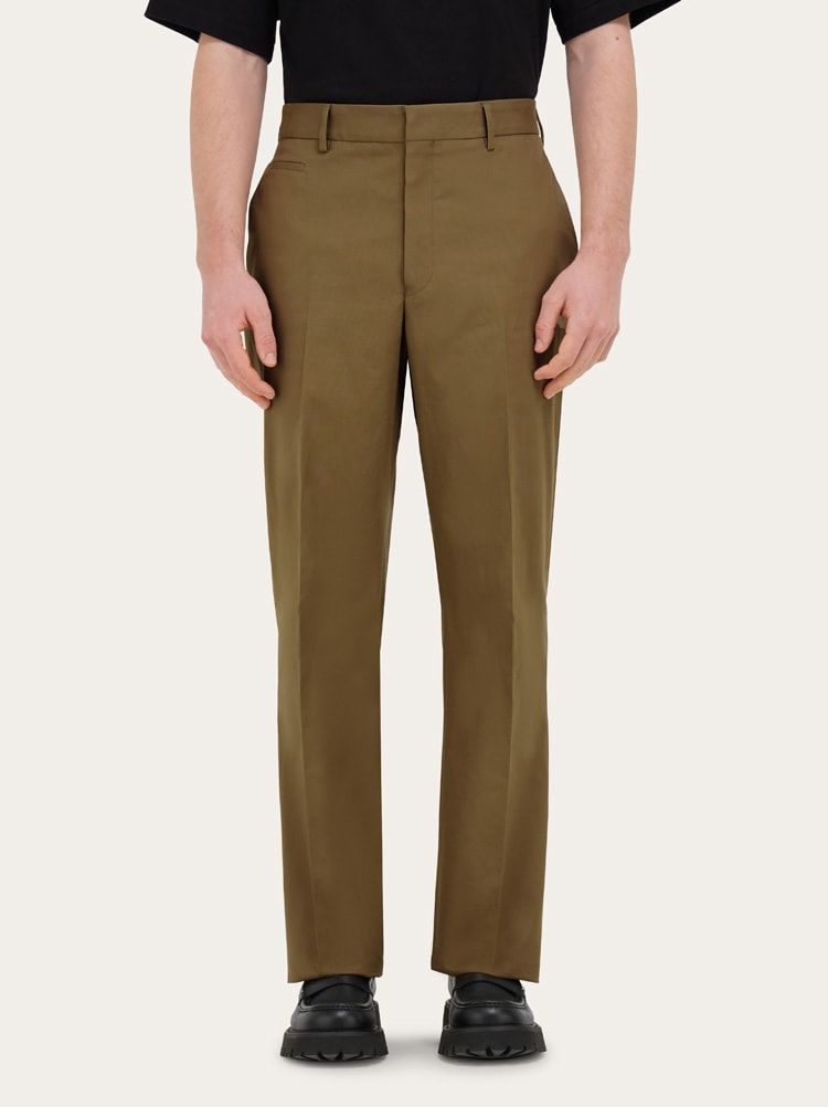 Cotton canvas trouser Gallery image 2
