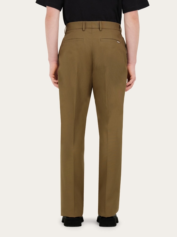 Cotton canvas trouser Gallery image 4