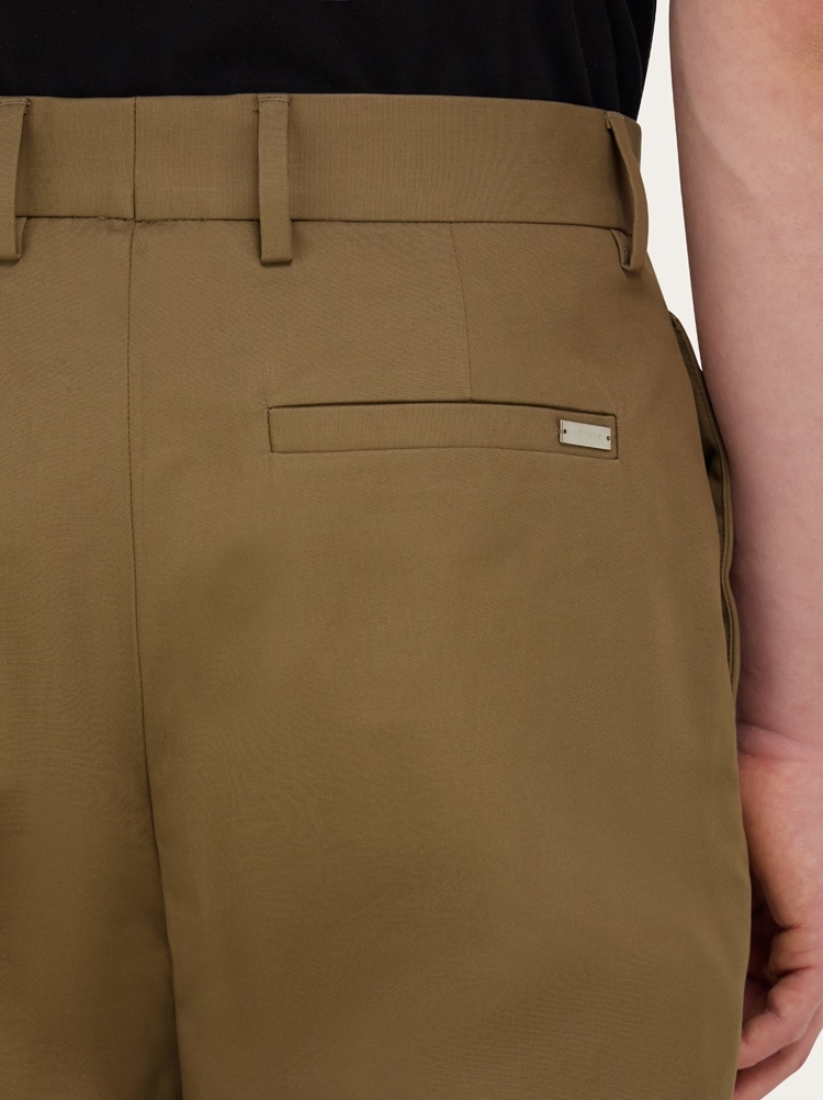 Cotton canvas trouser Gallery image 5