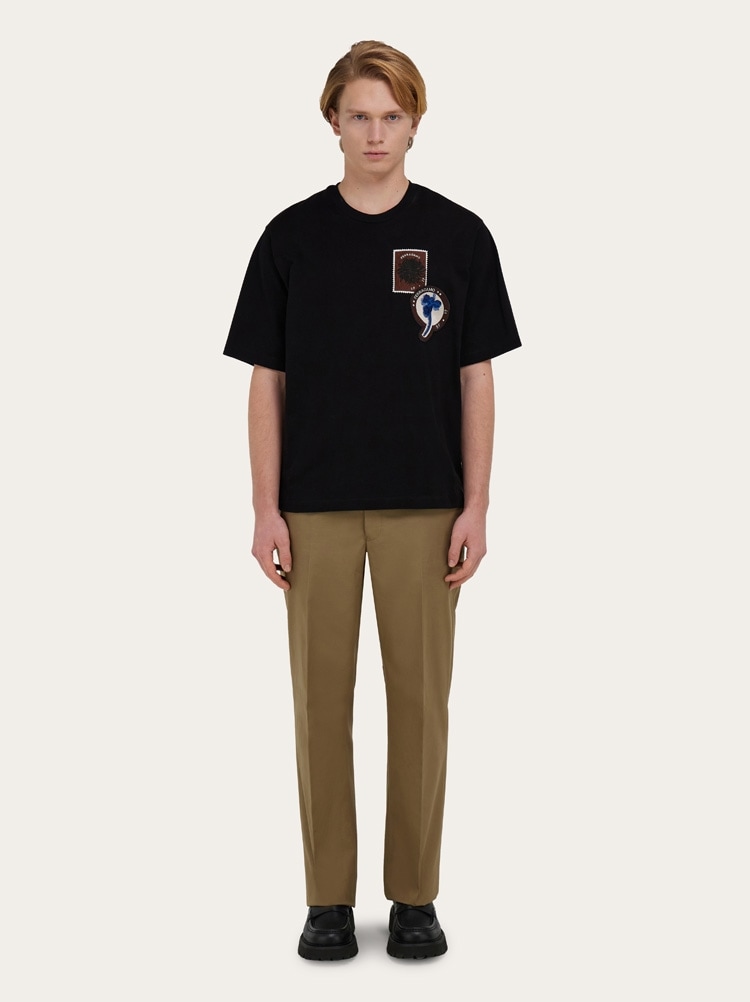 Cotton canvas trouser Gallery image 6