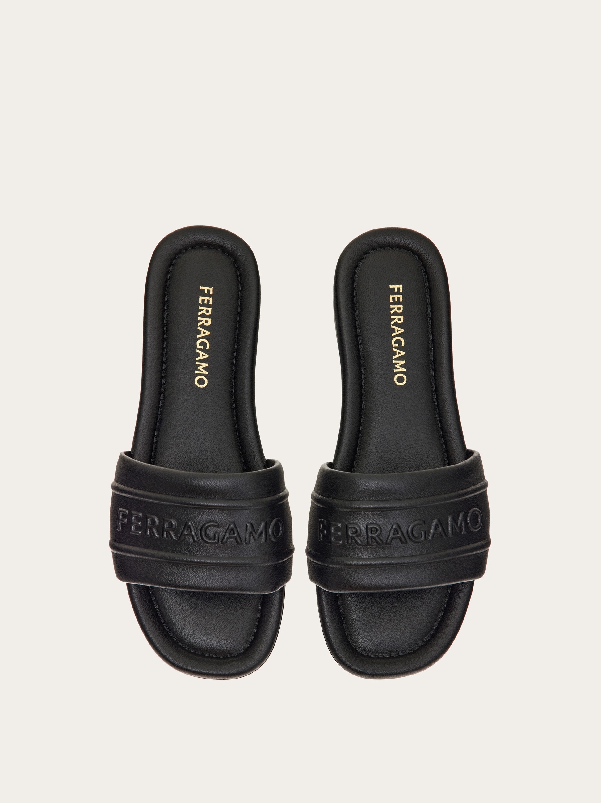Slide with logo - Women | Ferragamo
