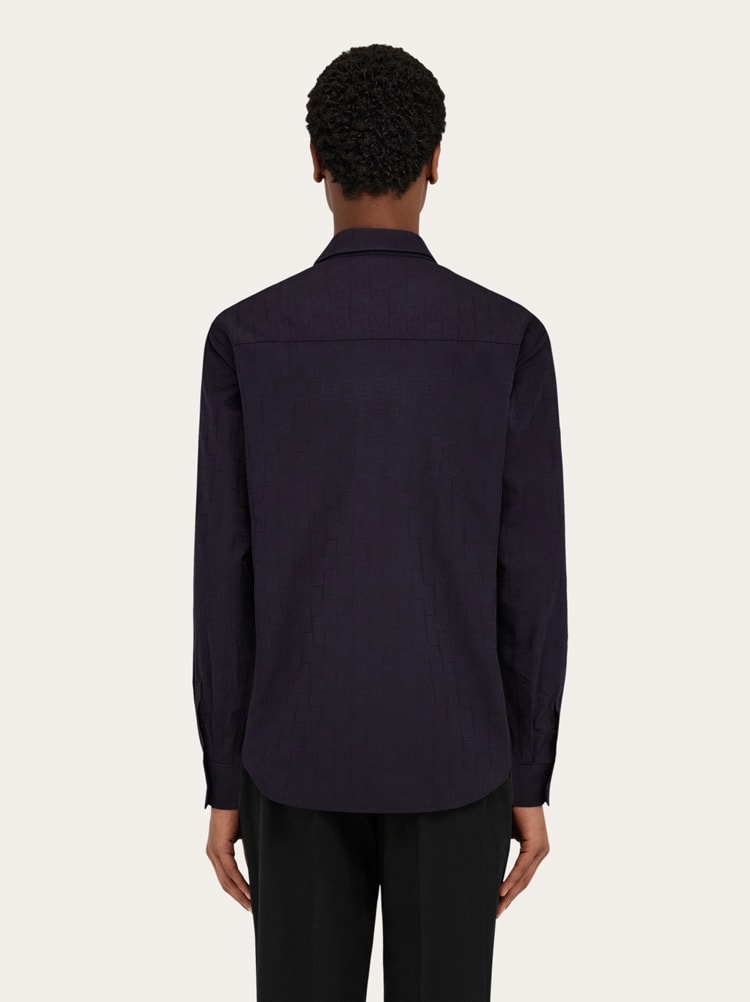 Camicia sportiva Ferragamo Monogram Gallery image 3