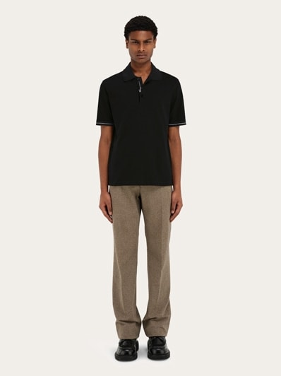 Ferragamo★素敵！Color Block Logo T-Shirt L Gray Ferragamo colour-block Trim T-shirt | Grey | FARFETCH ZA