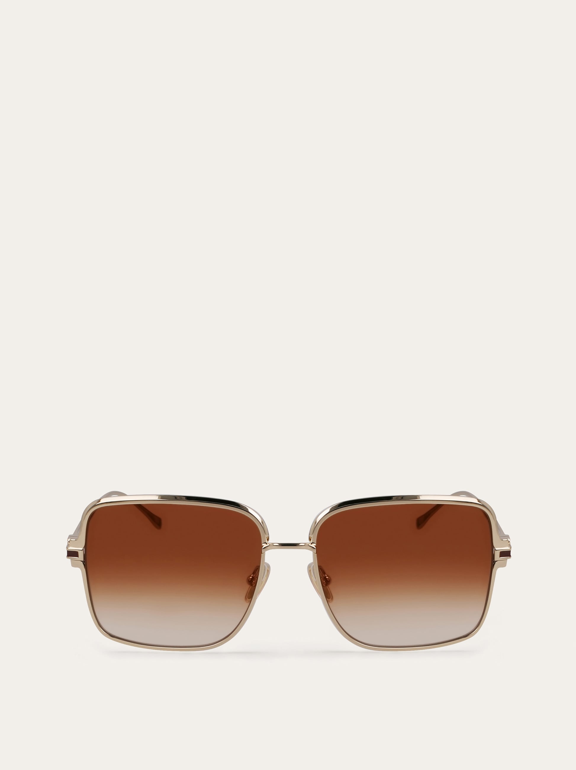 Rectangular frame sunglasses - Women | Ferragamo