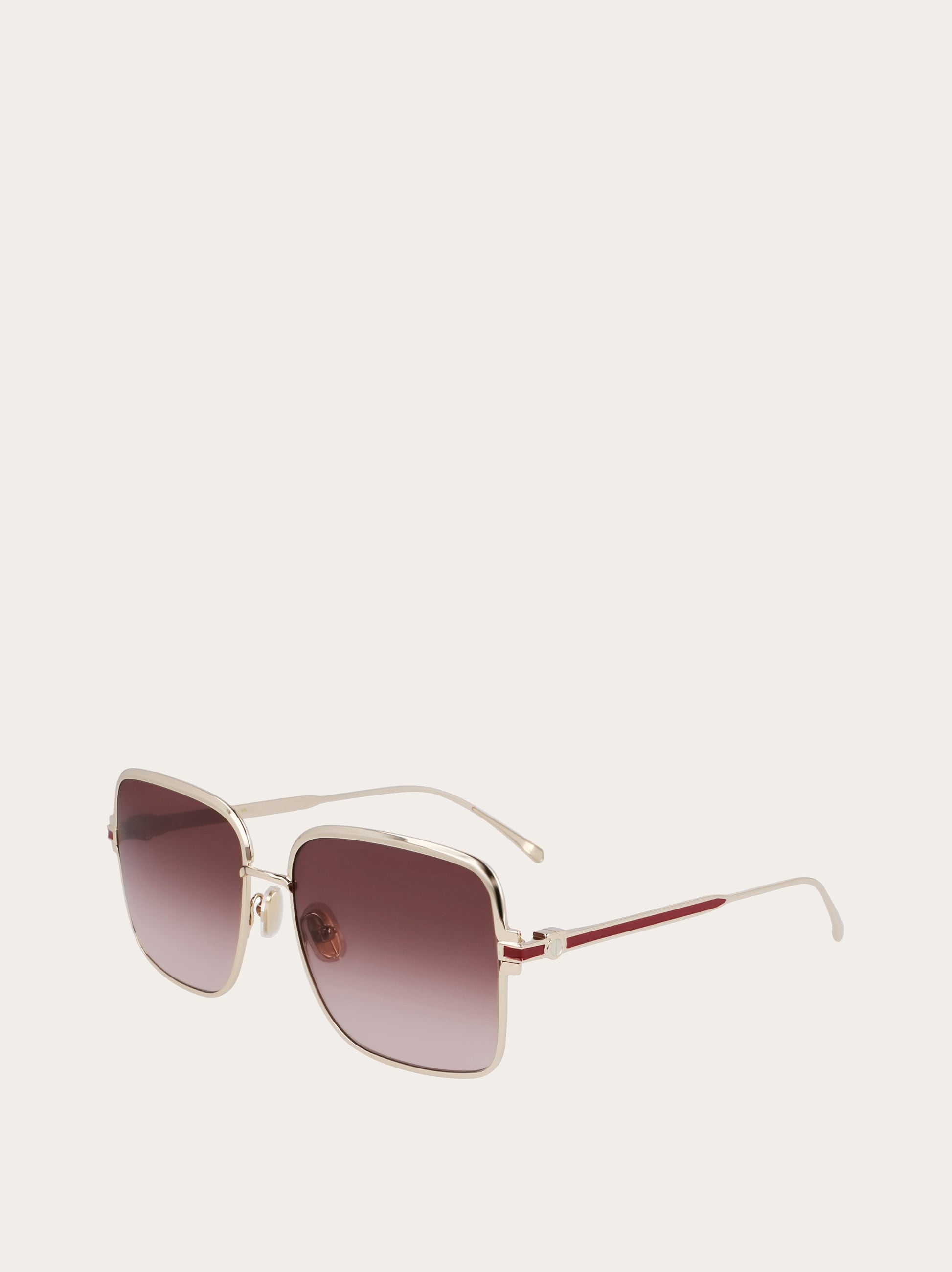 ● FERRAGAMO ● サングラス Opaline Pink / Pink / 55mm Amazon | [Ferragamo] SF1079S 614 BURGUNDY ROSE 54/18/140