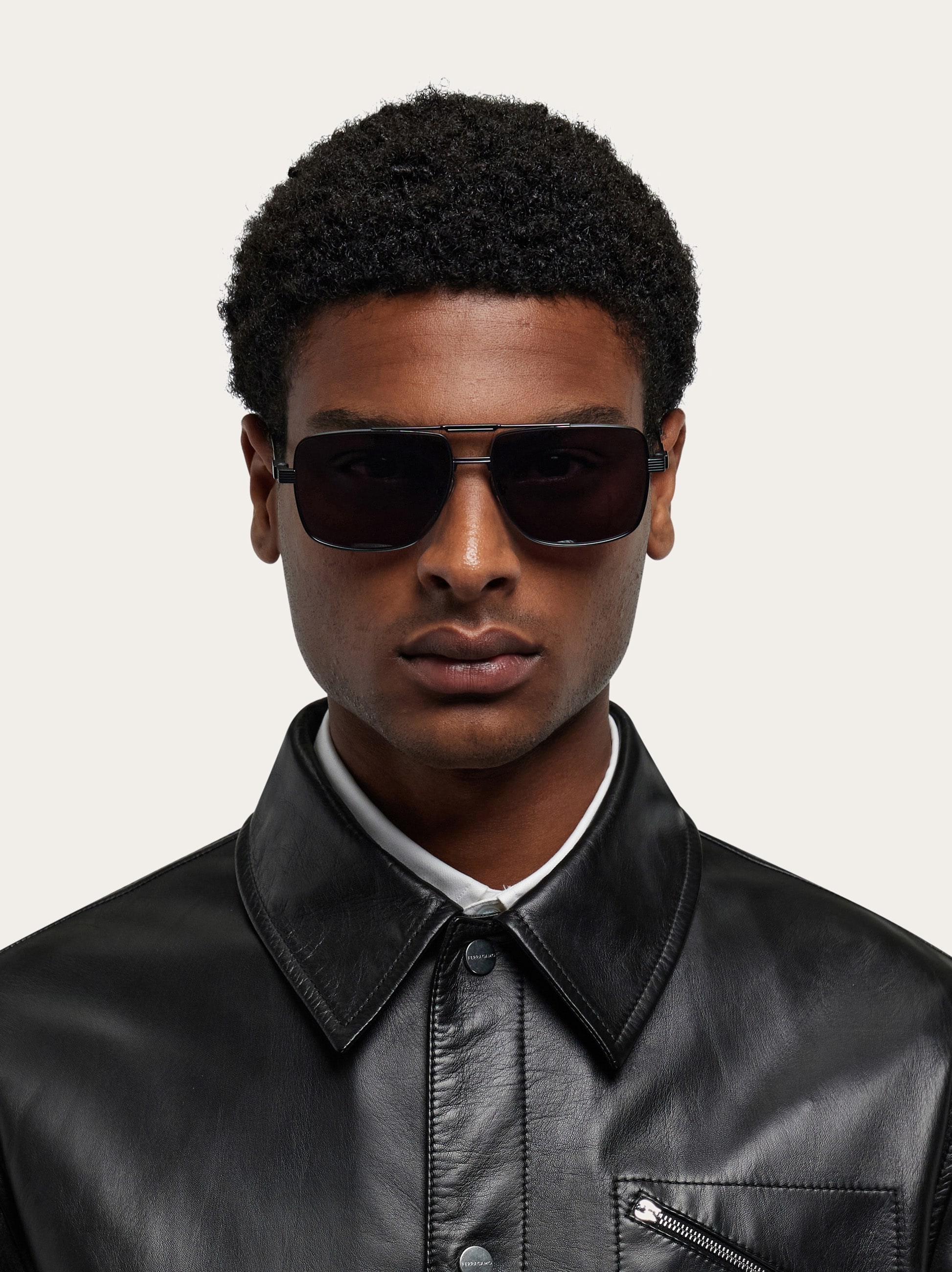 Rectangular frame sunglasses - Men | Ferragamo