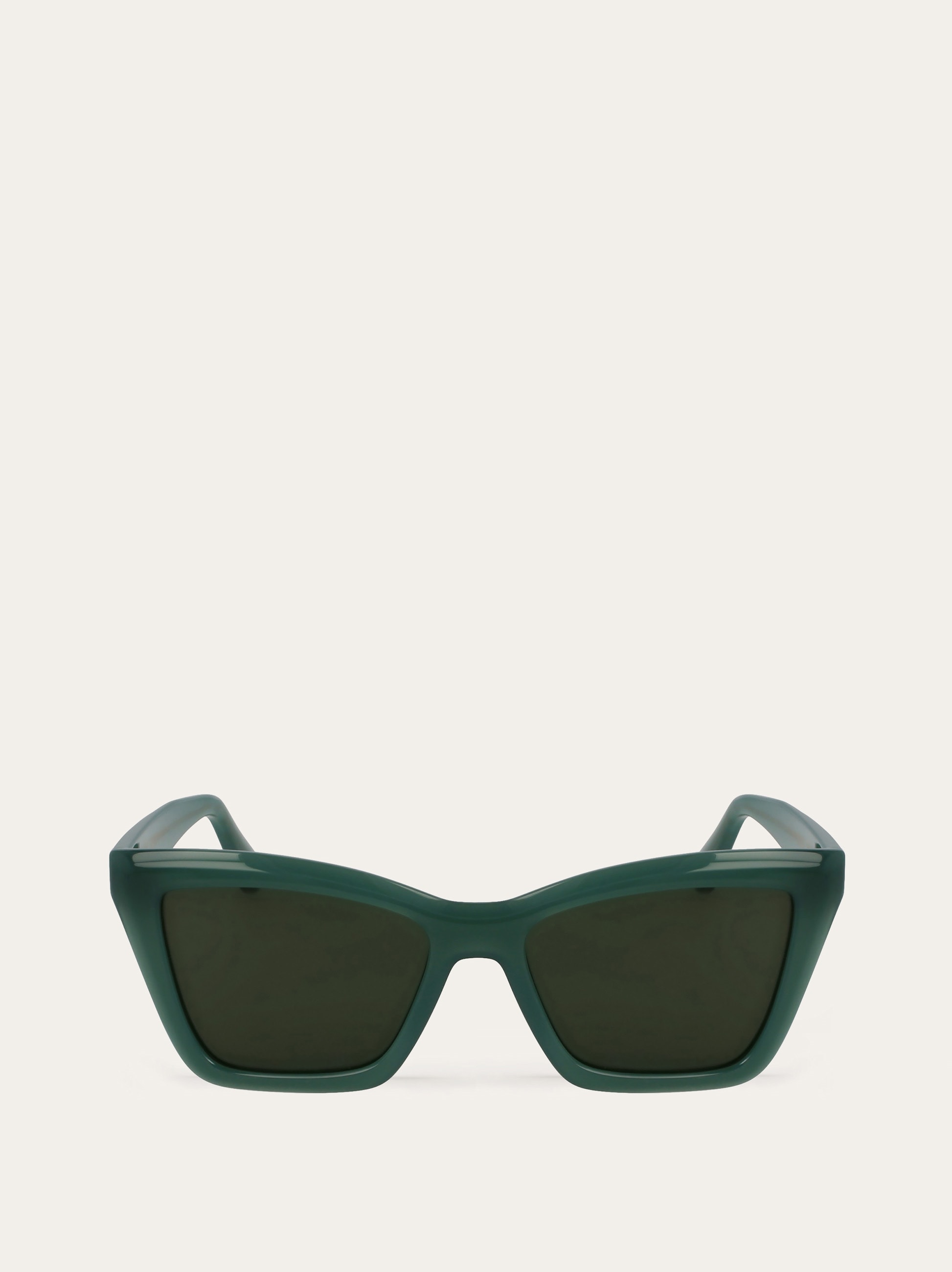 Salvatore Ferragamo Women\'s Black and teal/Green Sunglasses
Worn once. FERRAGAMO Vintage Sunglasses Green Oval Wrap Rectangular  main image 2