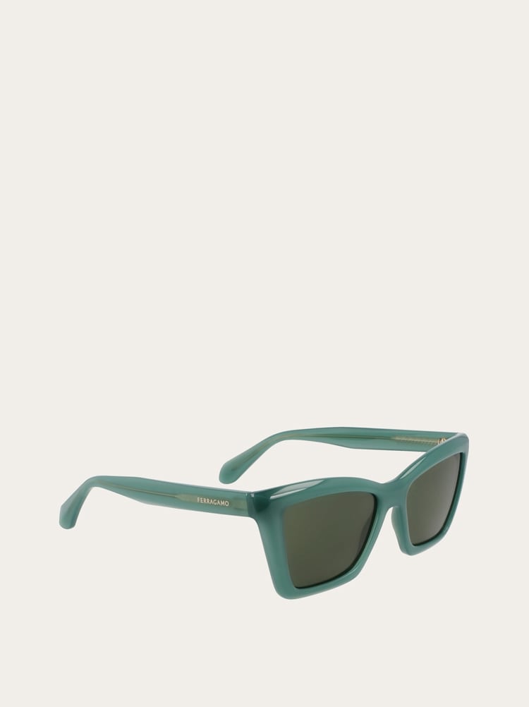 Rectangular frame sunglasses Gallery image 2