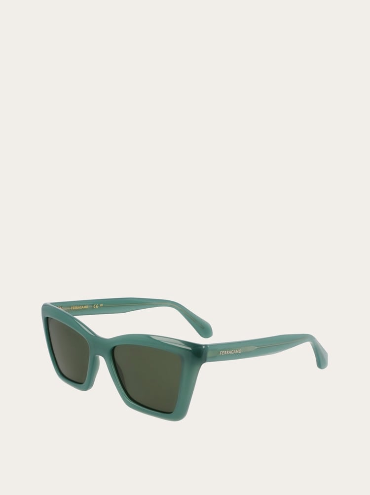 Rectangular frame sunglasses Gallery image 4