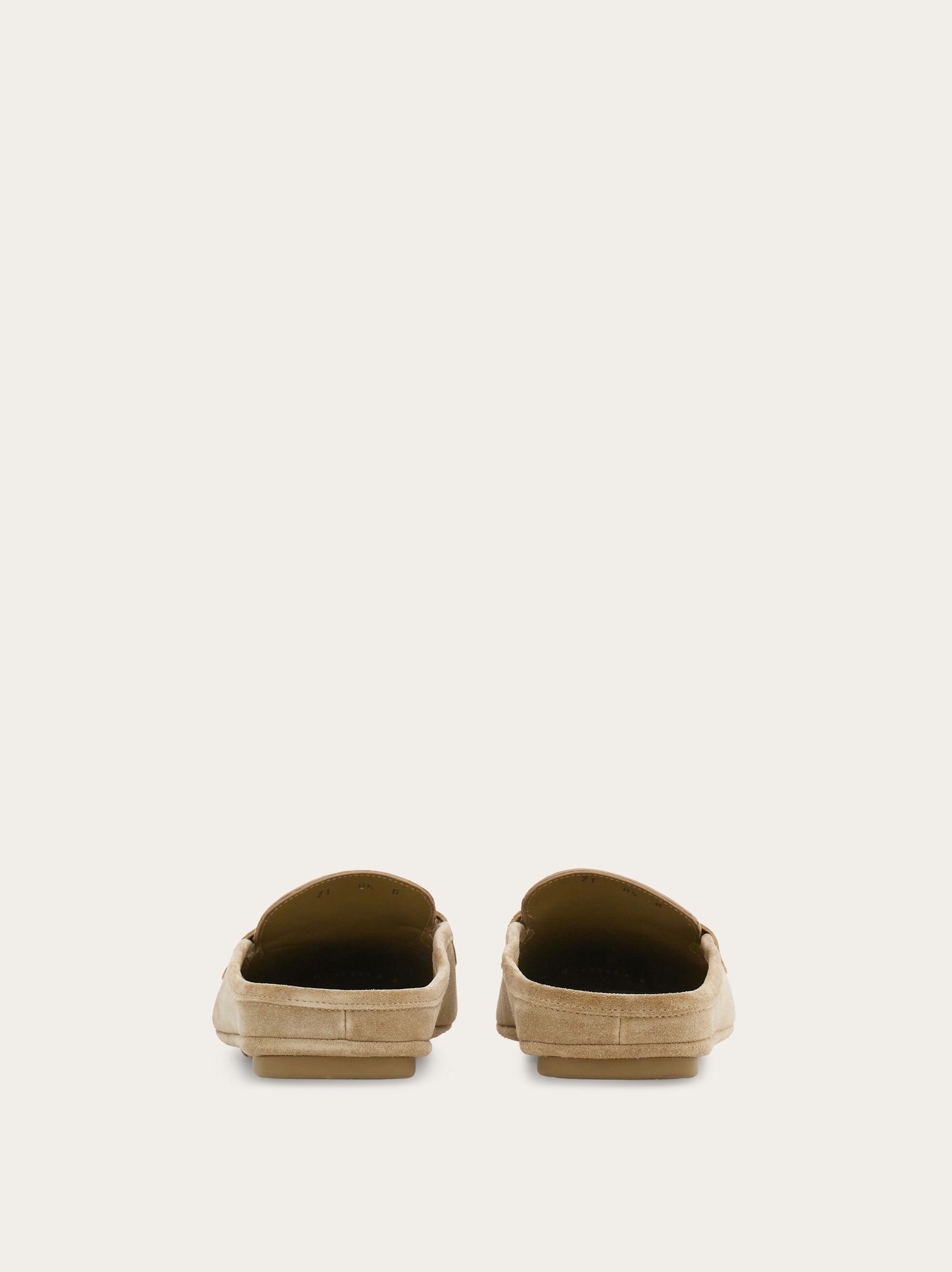 Loafer mule with Gancini ornament - Men | Ferragamo
