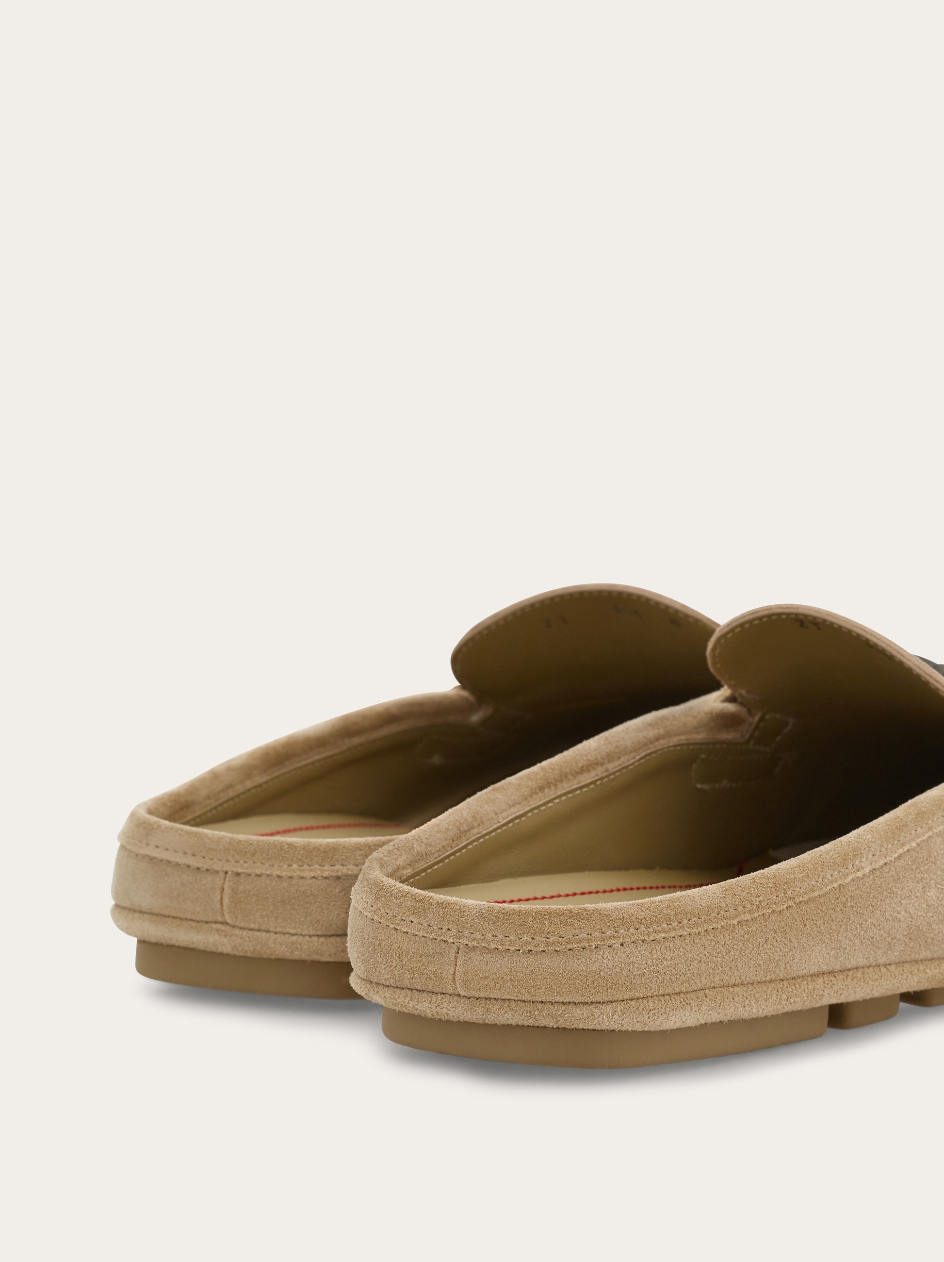 Loafer mule with Gancini ornament - Men | Ferragamo