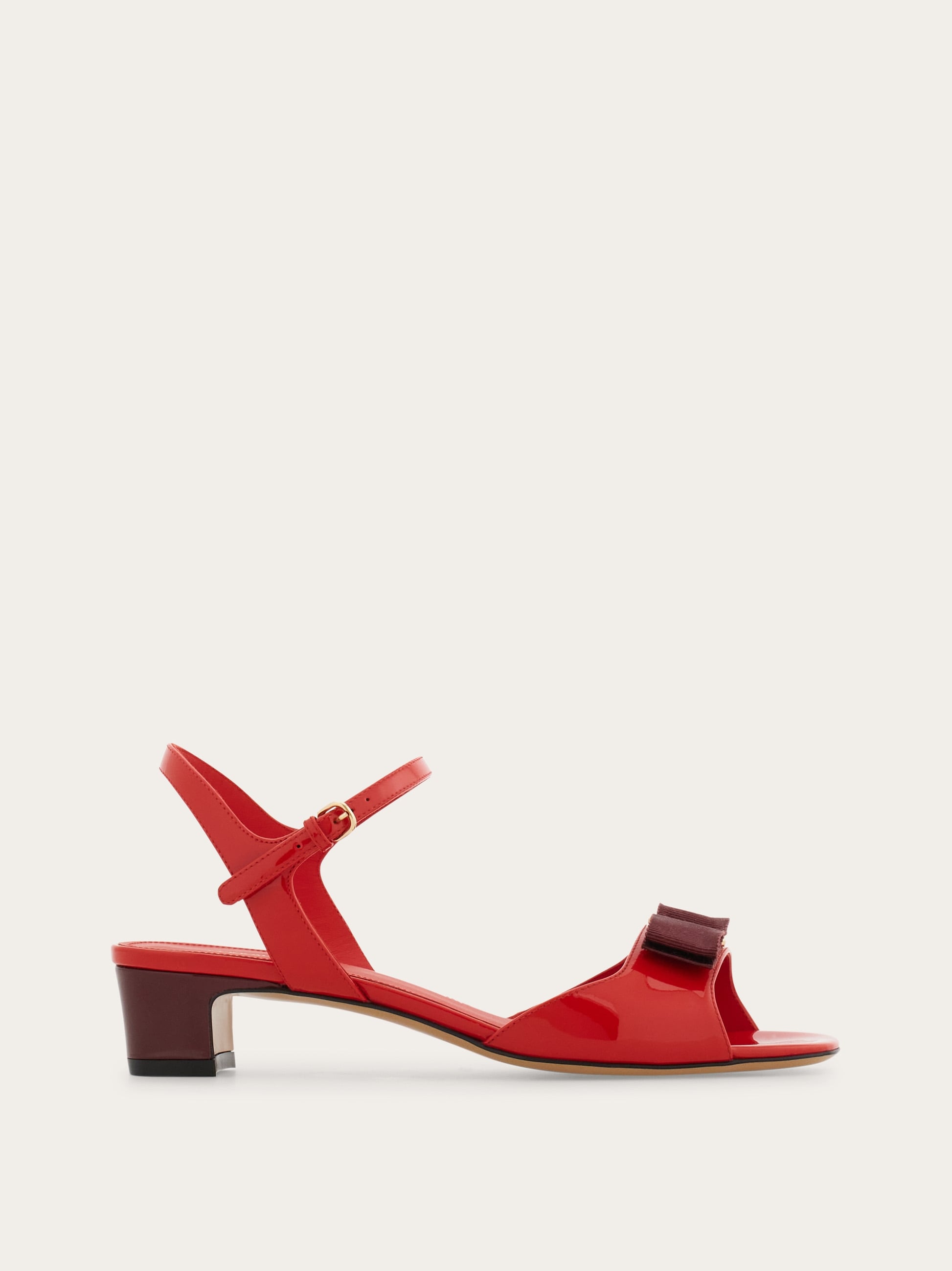 Vara bow low heeled sandal - Women | Ferragamo