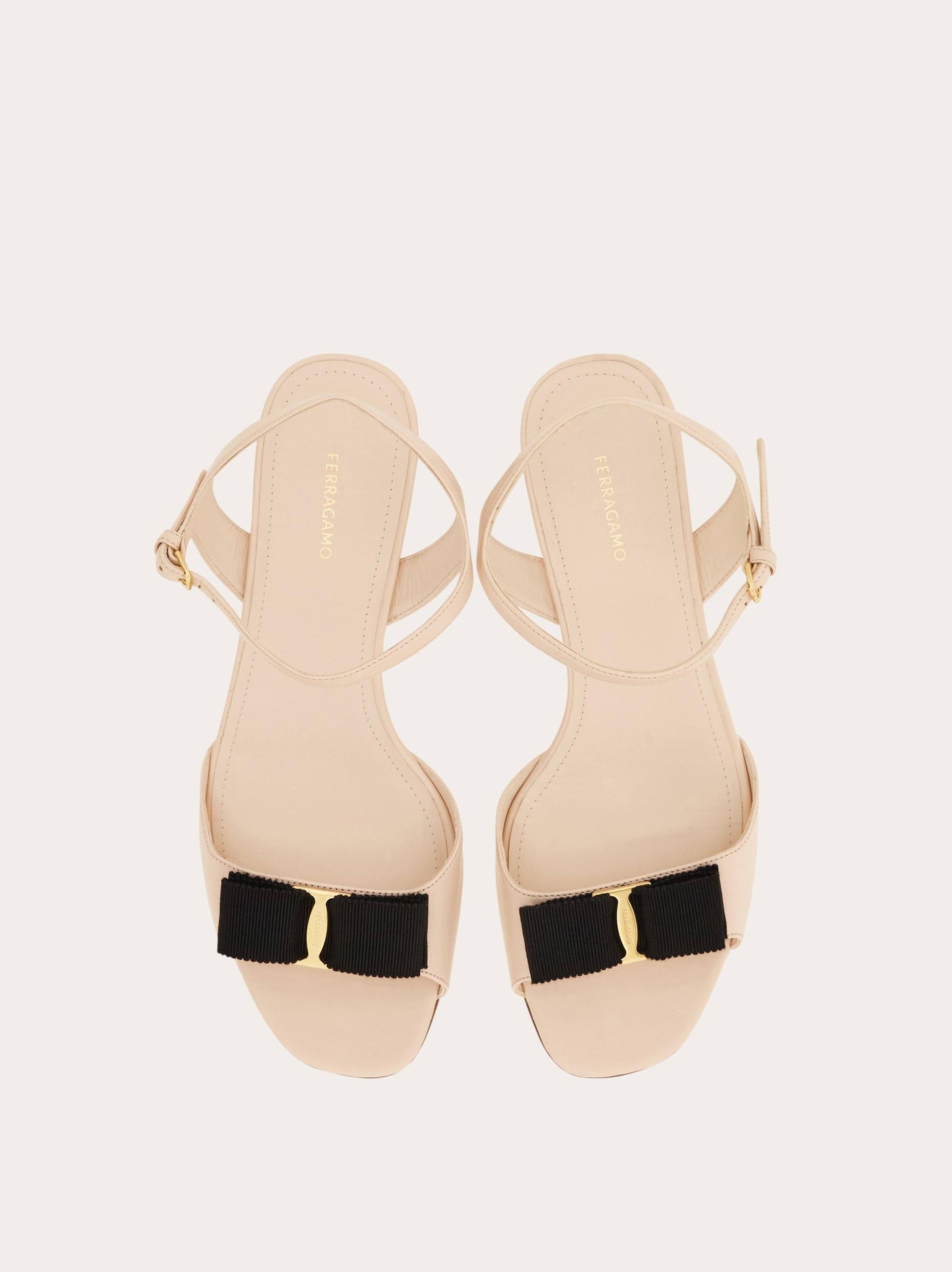 Vara bow low heeled sandal - Women | Ferragamo