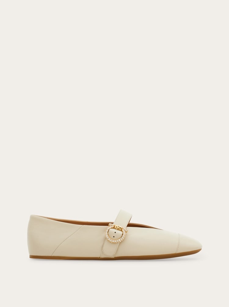 Bridal - Gancini ballet flat Gallery image 1