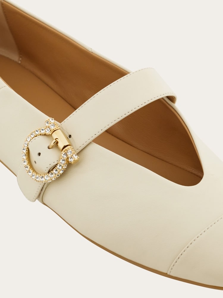 Bridal - Gancini ballet flat Gallery image 6