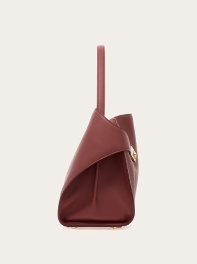 Hug soft bicolor shoulder bag (L) - Women | Ferragamo