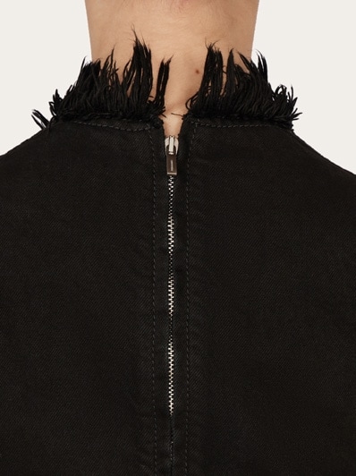 Ferragamo♪SALE♪0774918 Mini dress with frayed edges - Women | Ferragamo