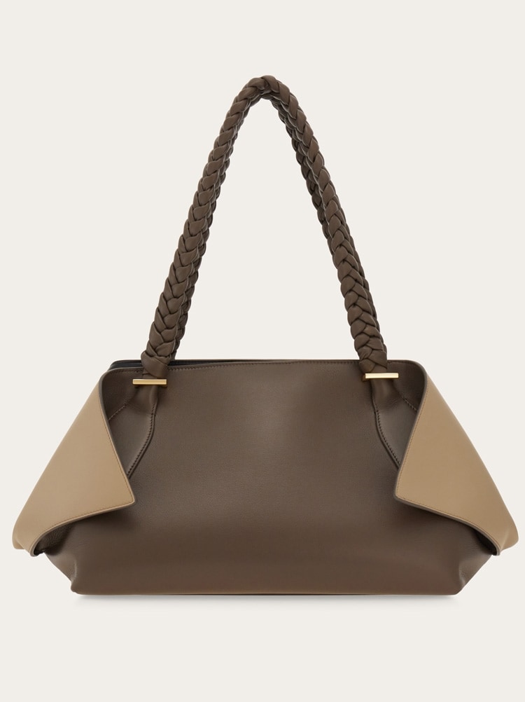 Folded shoulder bag (L) Gallery image 5