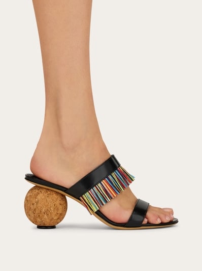 Fringed sandal - Women | Ferragamo