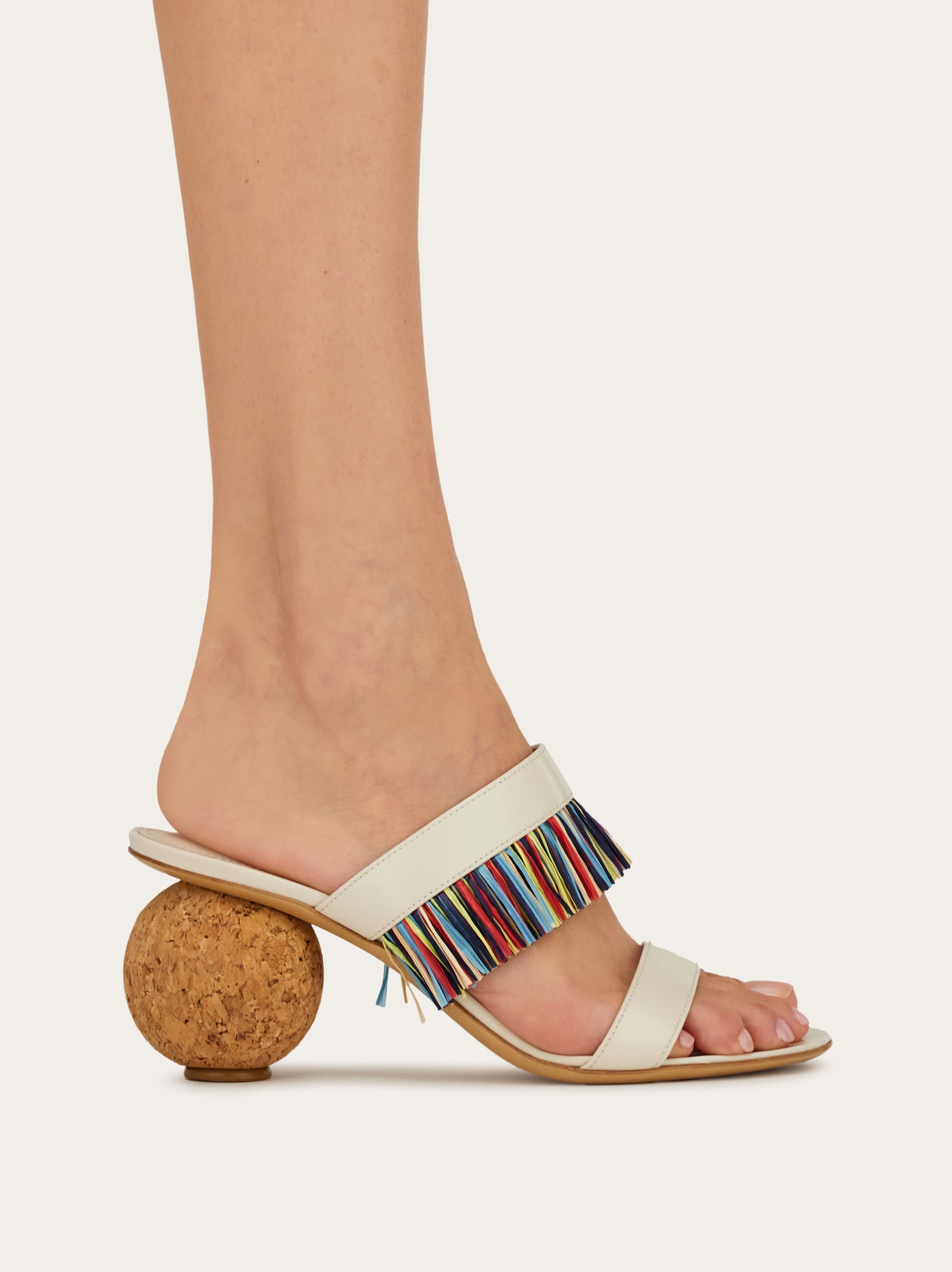 Fringed sandal - Women | Ferragamo
