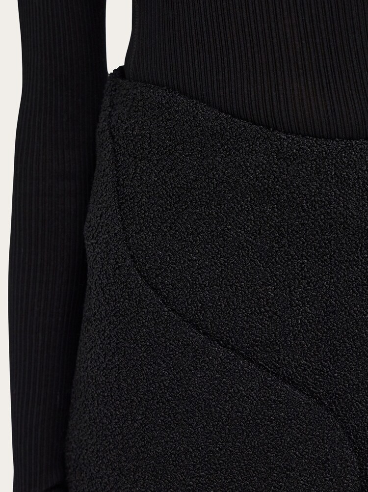 Bouclé mini skirt Gallery image 4