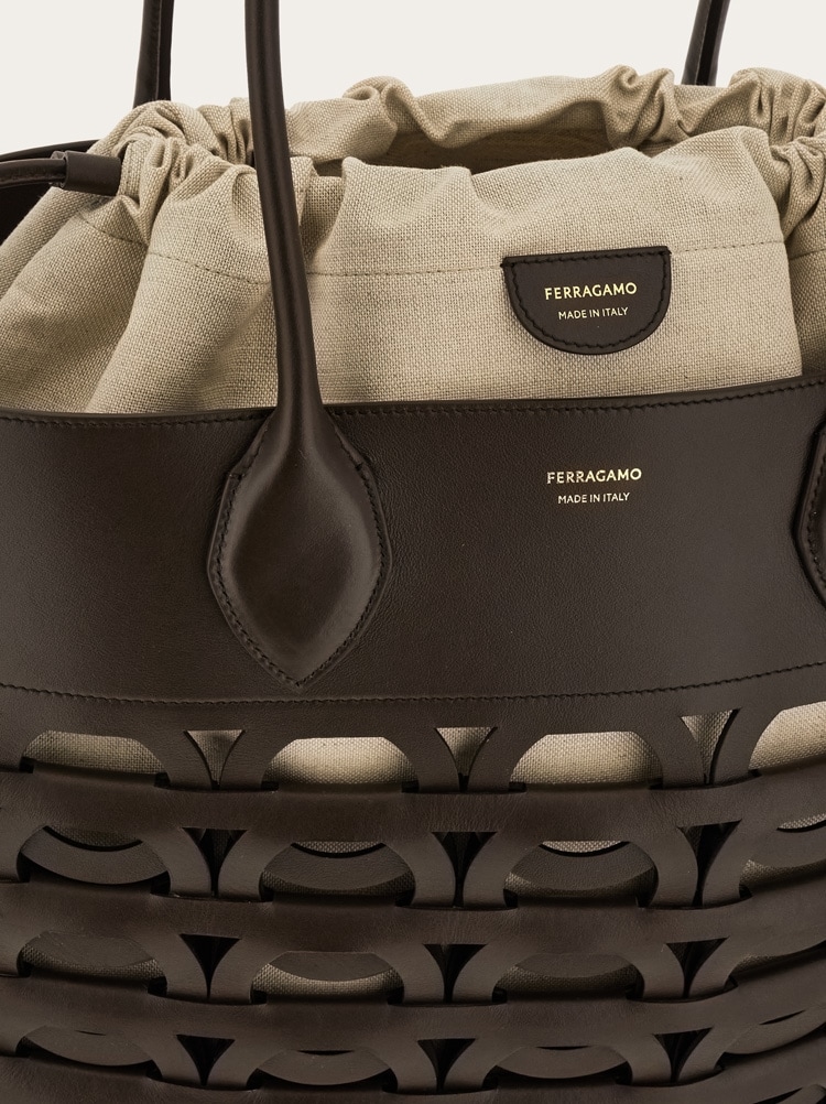 Gancini tote bag (L) Gallery image 7
