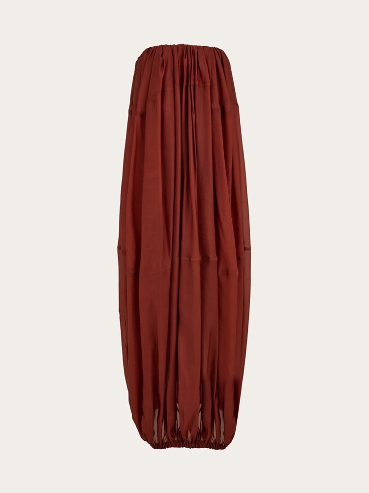 Voluminous bustier dress Gallery image 1