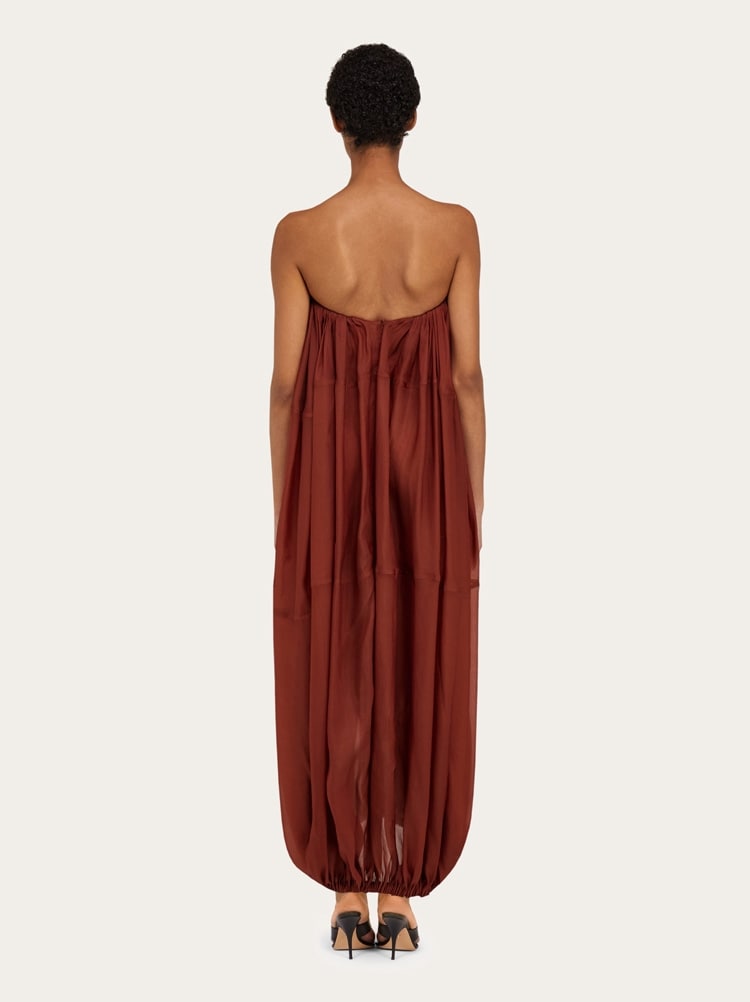 Voluminous bustier dress Gallery image 4
