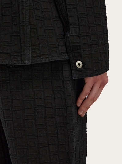Ferragamo Monogram over shirt - Men | Ferragamo