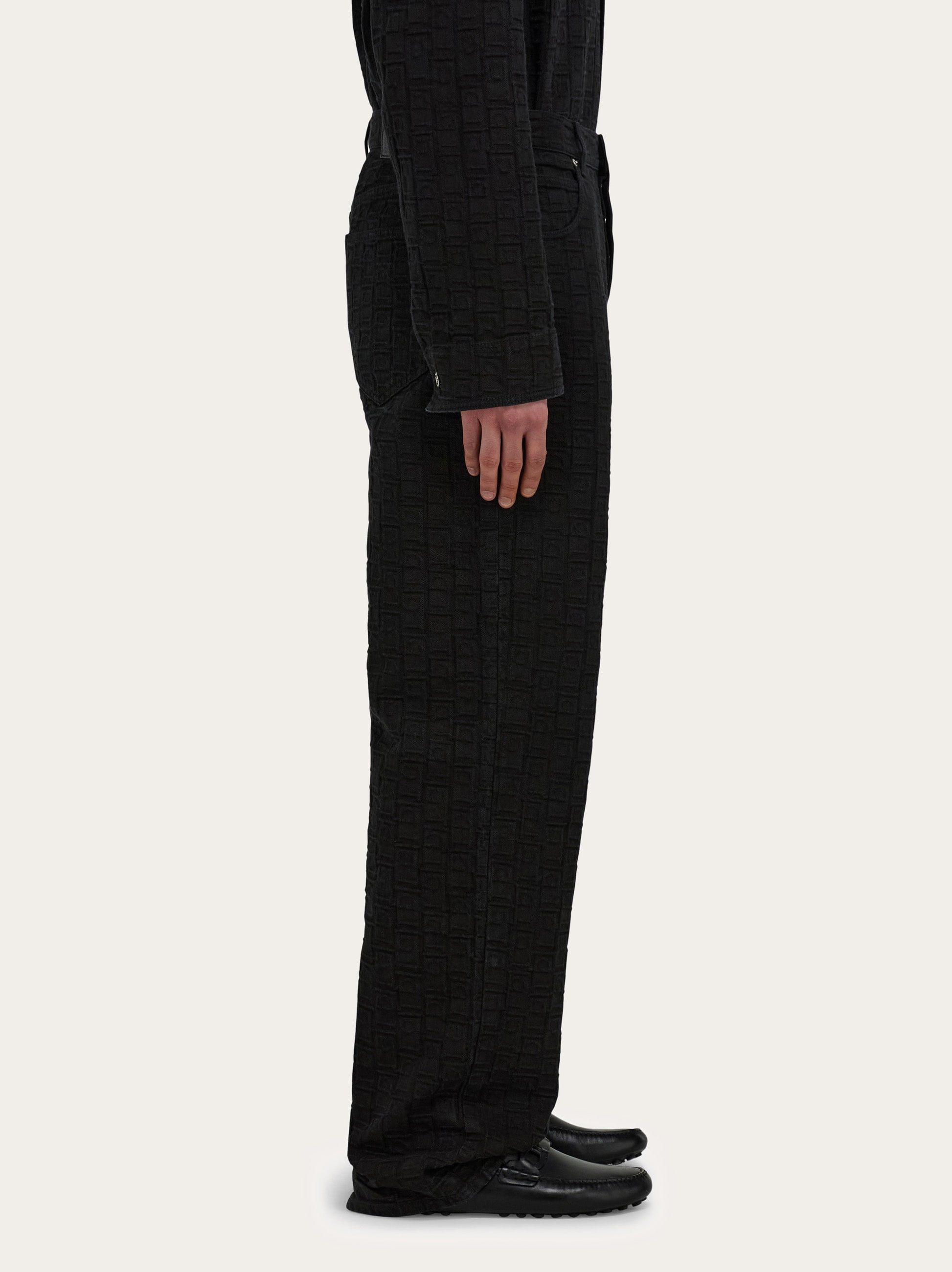 パンツ Ferragamo Frayed Cotton Pants コットン パンツ - ウィメンズ | Ferragamo
