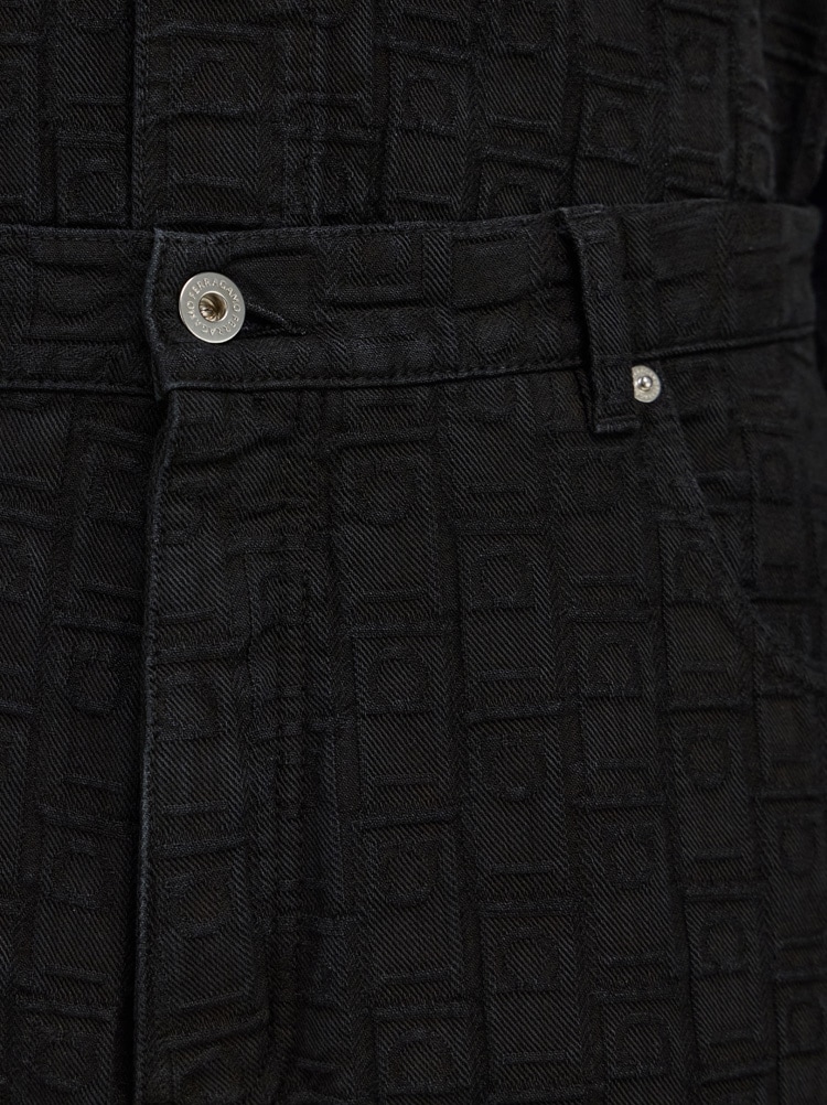 Ferragamo Monogram five pocket trousers - Men | Ferragamo